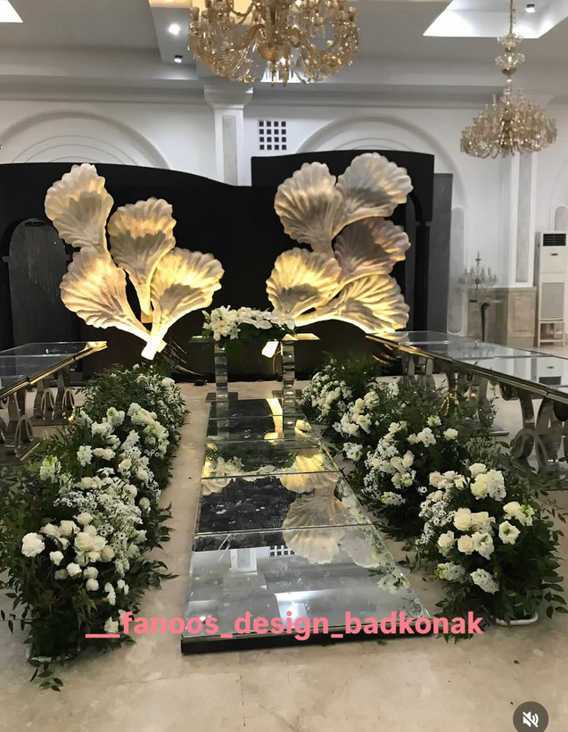 گل آرایی تخصصی تالار عروسی